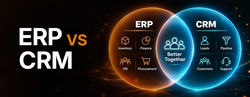 erp vs crm difference
