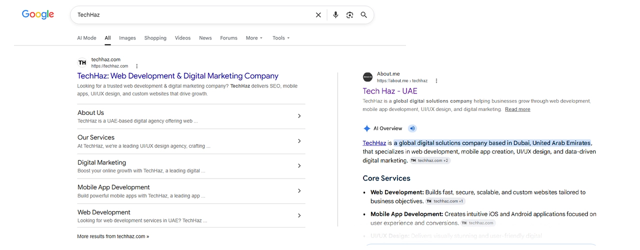 navigational search intent