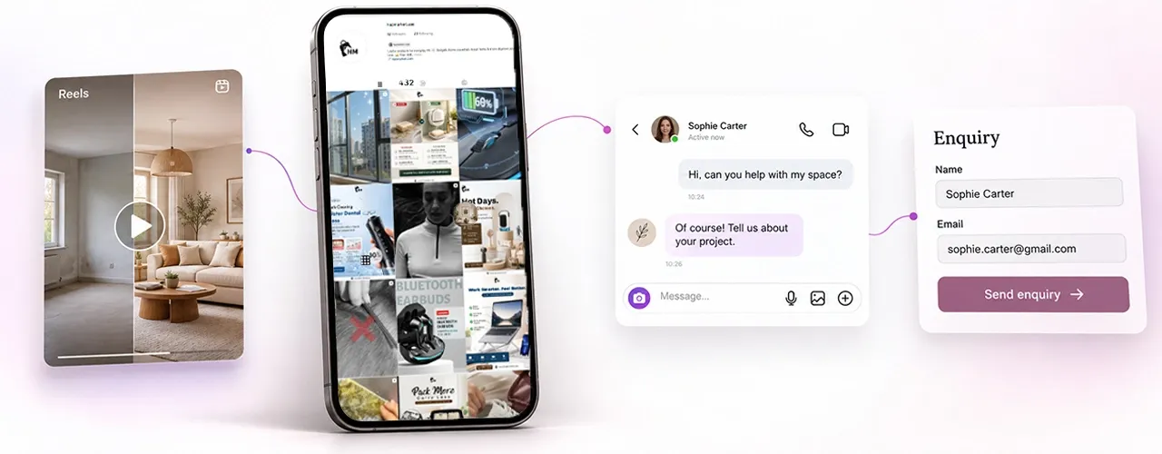 instagram for business lead