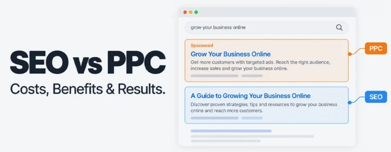 SEO vs PPC: Key Differences, Costs, Benefits & Results